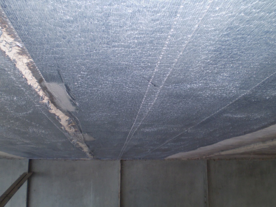 Losa de puente reforzada estructuralmente con fibra de carbono Losa de puente reforzada estructuralmente con fibra de carbono